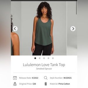 Lululemon Love Tank